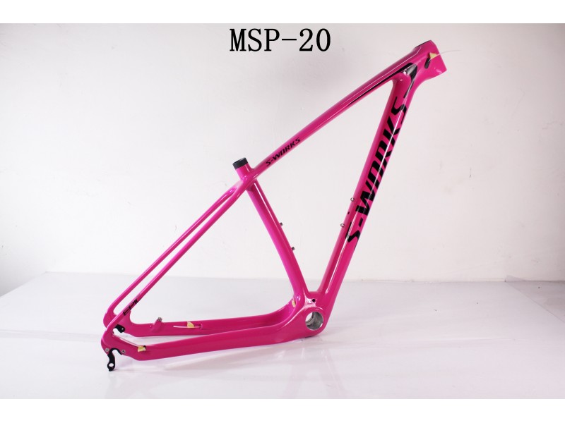 Pink hot sale mtb frame